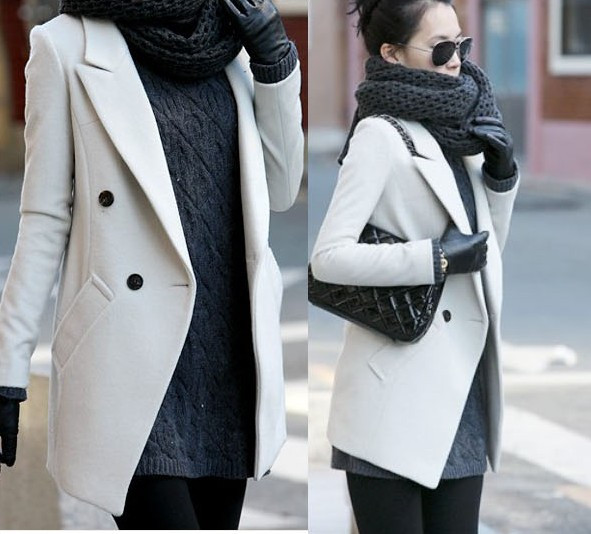 stylish winter girl dress up